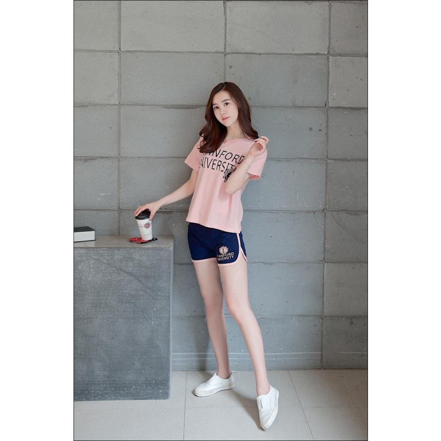 パジャマ レディース 2点セット 夏 半袖 半ズボン ルームウェア 上下セット 韓国風パジャマ 女性 可愛い セットアップ 部屋着 寝巻き おしゃれ 春 秋 F-809 |  | 07