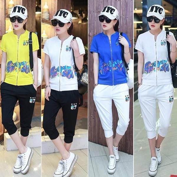 スポーツウェア レディース スウェット上下 ジャージ上下 セットアップ ジャージ おしゃれ Tシャツ ハーフパンツ 上下セット ルームウェア 部屋着 夏 F 3 F 3 Woyoj 通販 Yahoo ショッピング