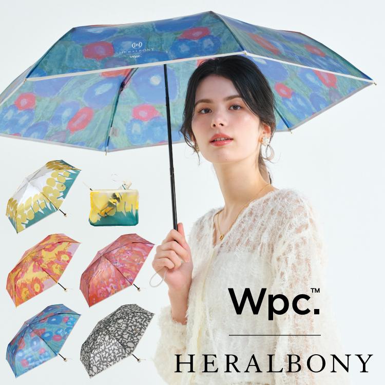 Wpc. 傘 ビニール傘 折りたたみ傘 雨傘 HERALBONY ヘラルボニー