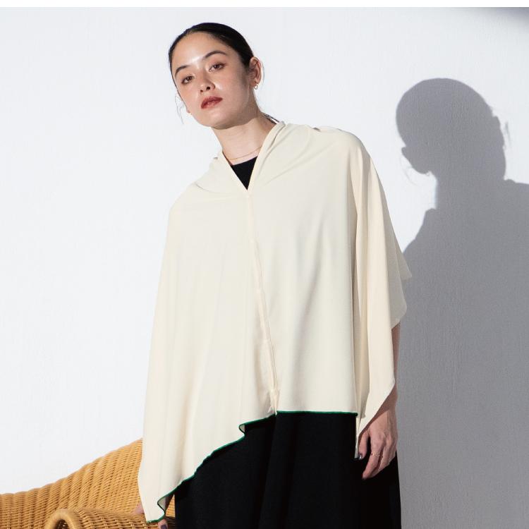 Wpc. 9/14まで10%OFFクーポン カーディガン ボレロ 3way UVカット 接触