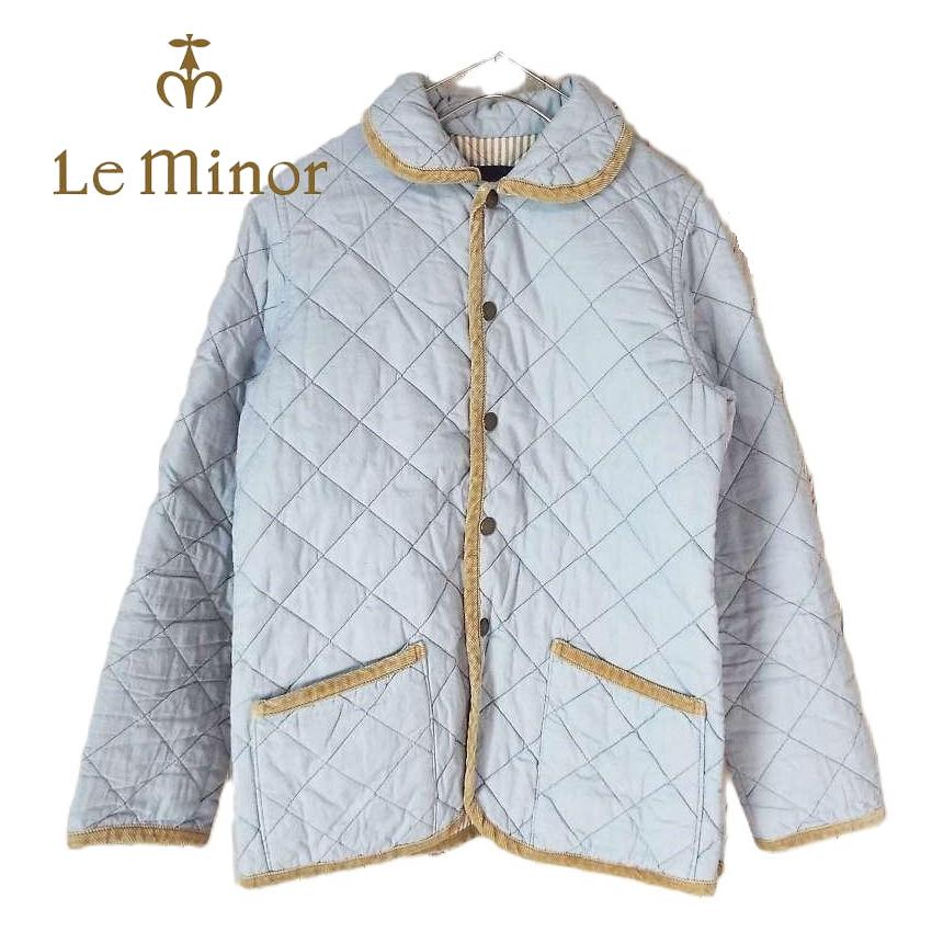 Le Minor 【秋冬の大人女子カジュアル】日本製 minor（ルミノア）中綿 