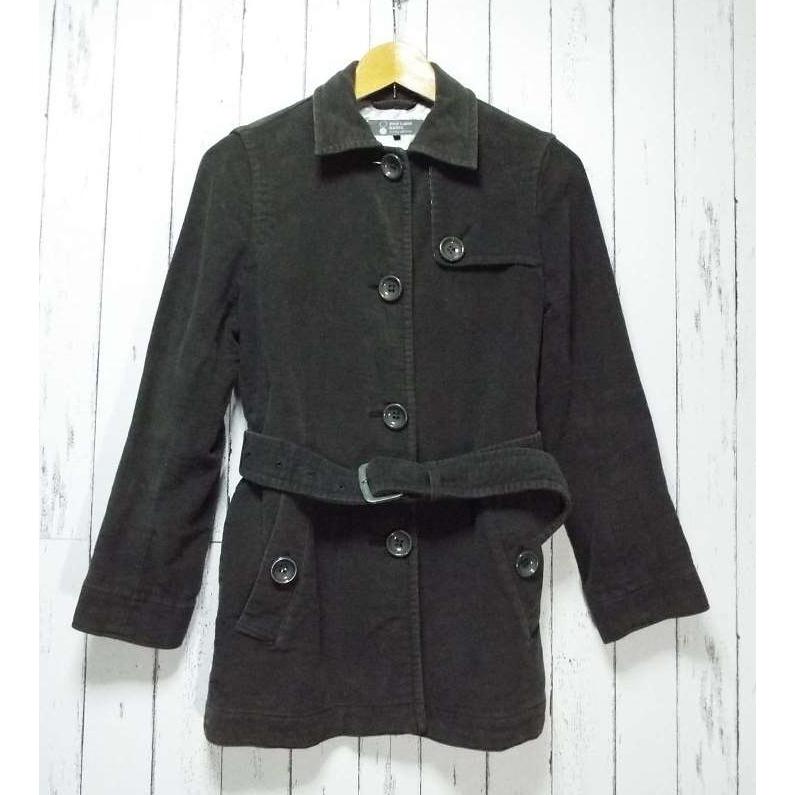 再々お値下げ✴︎美品✳︎UNITED ARROWS ウールブラックトレンチ　メンズ レザー調ビッグシルエットトレンチコート（トレンチコート