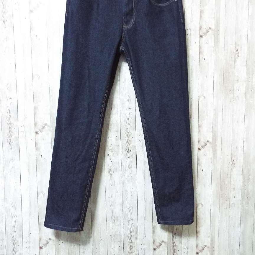 メンズ ストレッチ スリムパンツ Gu ジーユー インディゴ スリム 伸縮 デニム サイズ 30インチ ウエスト cm Useｄ古着 ポイント消化 古着女子のブランド服通販over25 通販 Yahoo ショッピング