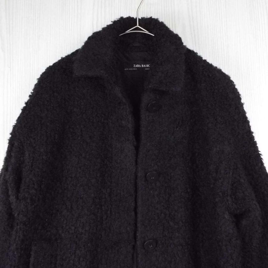 ZARA BASIC（ザラベーシック） 【SALE】【ウール混のもこもこコート