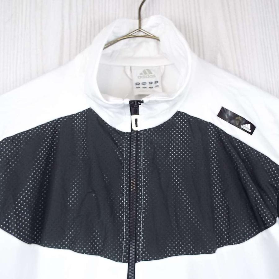 adidas メッシュ素材で通気性◎ アディダス フルジップアップ