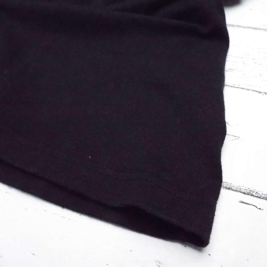 【カジュアルスタイル】 X-girl（エックスガール）SORRY　ロゴプリント入り 半袖 ロング丈Tシャツ（ワンピース）｜ブラック系｜サイズ：１｜USED｜wpeace｜07