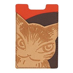 わちふぃーるど（WachiField） バイカラーカードポケット テラコッタ