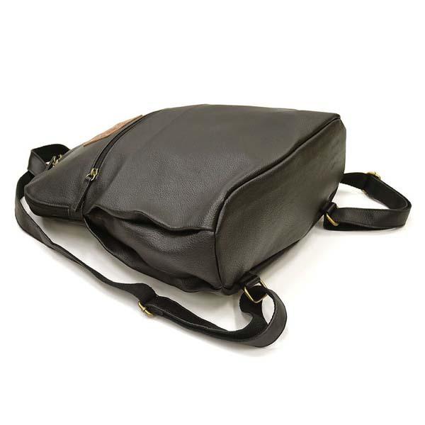 レザーリュック 黒 : わちふぃーるど Yahoo!店 - 通販 - Yahoo