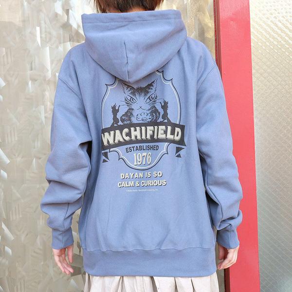 わちふぃーるど（WachiField） プルオーバーパーカー F WF 灰青 わ