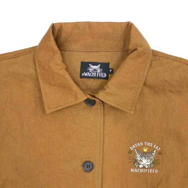 わちふぃーるど（WachiField） 布帛コート F ロゴ BR : わちふぃー