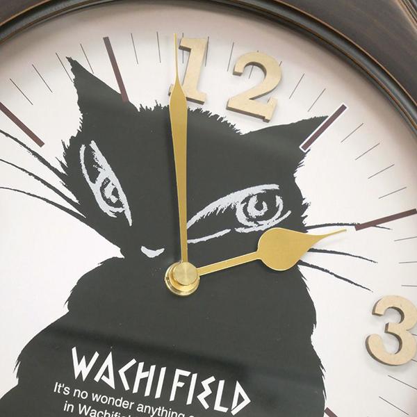 わちふぃーるど ダヤンのテイル掛け時計 チップのテイル振子時計 わちふぃーるどダヤン ネコグッズ : わちふぃ