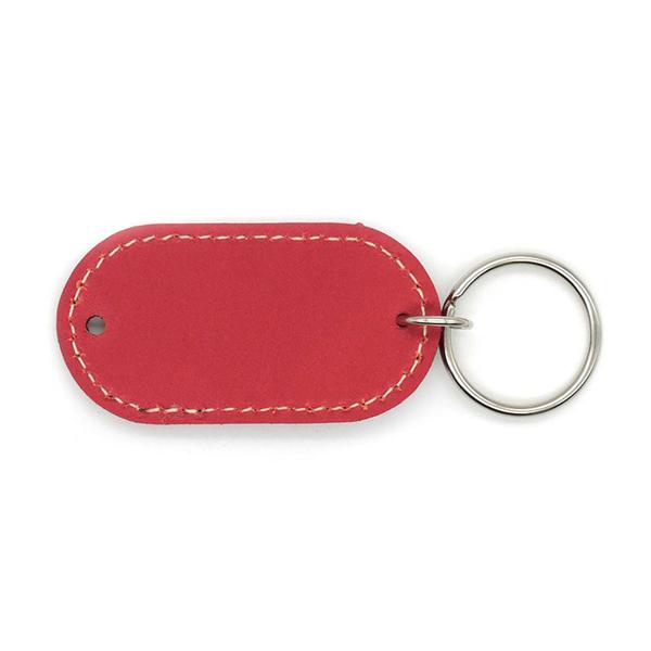 【新品未使用】タグ付き WACHI FIELD わちふぃーるど（WachiField） SDGsレザーCATタグ 赤 ダヤン
