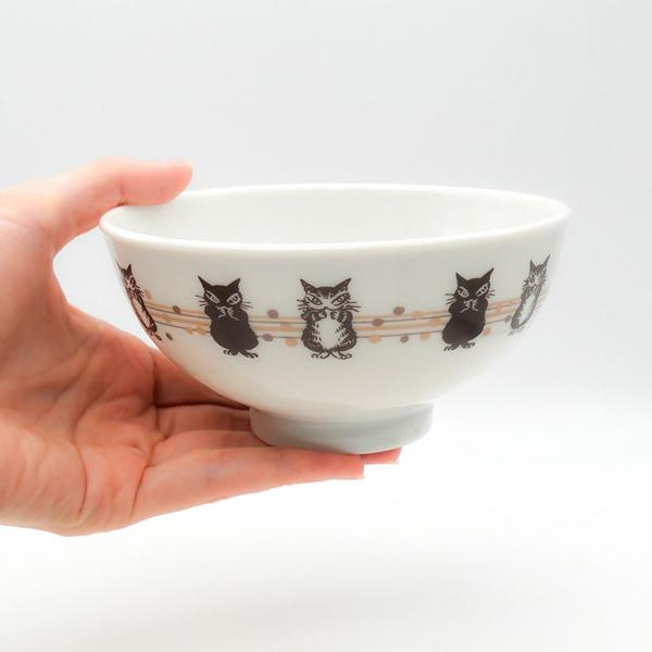 軽量茶碗 猫パンチ わちふぃーるど ダヤン : わちふぃーるど Yahoo!店