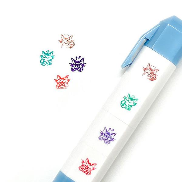 4段ミニスタンプ スケジュール わちふぃーるどダヤン ネコグッズ : わ