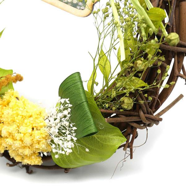 ナチュラルリース 森のささやき わちふぃーるど ダヤン ネコ