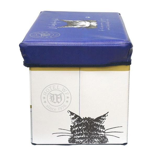 未使用　わちふぃーるど　ダヤン　収納ケース ストレージボックス HOTEL わちふぃーるどダヤン/ダヤン