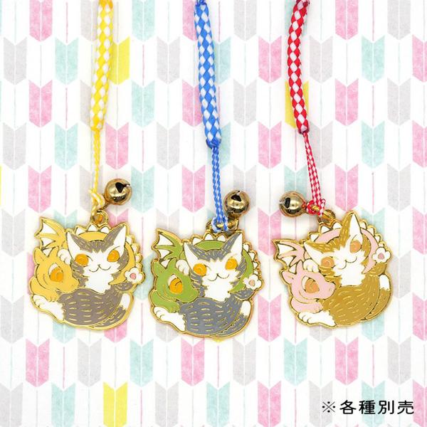 わちふぃーるど（WachiField） 干支辰ダヤン根付 黄 : わちふぃーるど