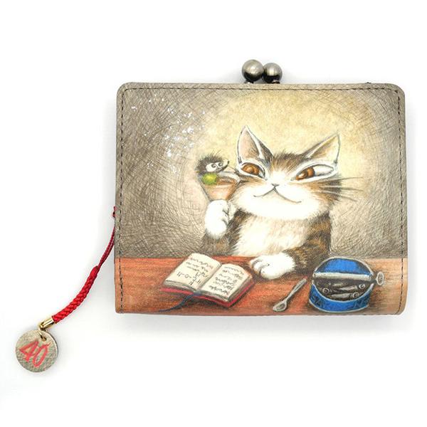 わちふぃーるど（WachiField） がま口福財布G ささやかな乾杯 ダヤン