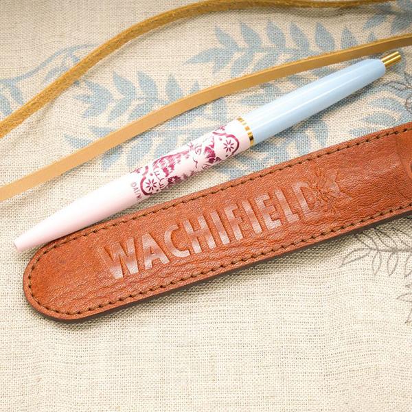 わちふぃーるど 木製 ボールペン シャープペン ペンケース 3点セット