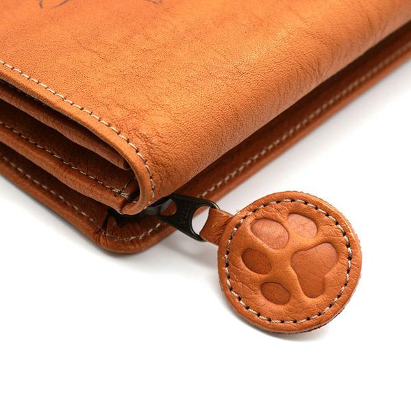 わちふぃーるど せっかち長財布 キャメル ダヤン : わちふぃーる