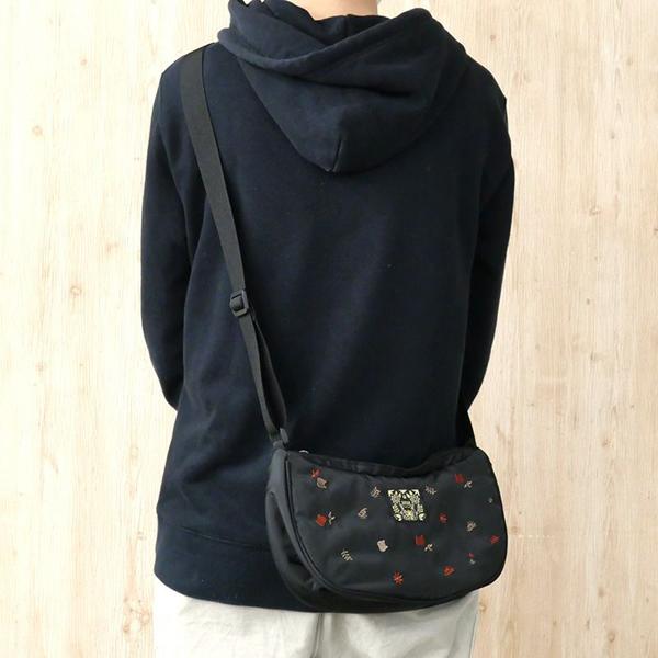 わちふぃーるど 刺しゅうミニショルダー メヒコ・黒 わちふぃーるど  