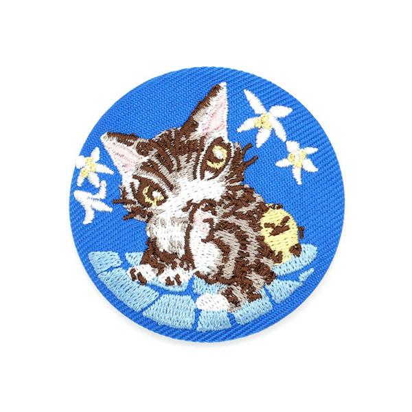 刺繍ブローチコレクション 不思議な旅わちふぃーるど ダヤン ネコ
