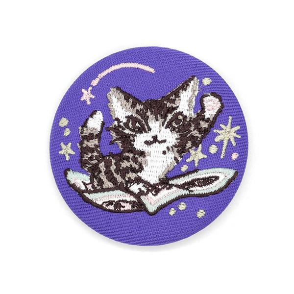 刺繍ブローチコレクション 不思議な旅わちふぃーるど ダヤン ネコ