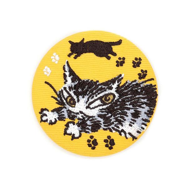 刺繍ブローチコレクション 不思議な旅わちふぃーるど ダヤン ネコ