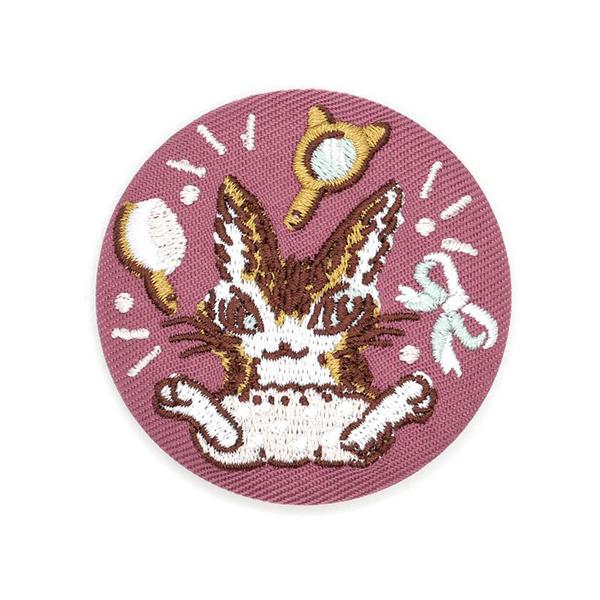 刺繍ブローチコレクション 不思議な旅わちふぃーるど ダヤン ネコ