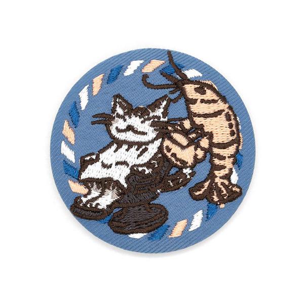 刺繍ブローチコレクション 不思議な旅わちふぃーるど ダヤン ネコ