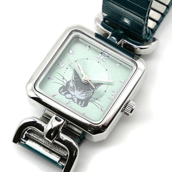 じゃばら腕時計 うでぐみ・シルバー わちふぃーるどダヤン : わちふぃ