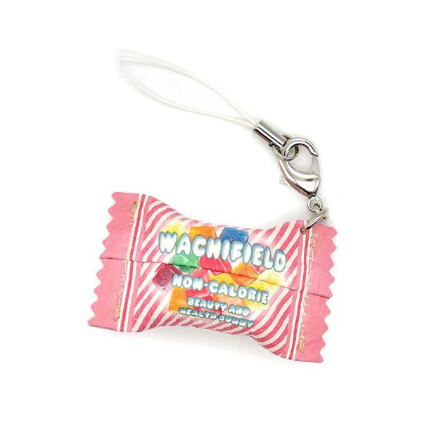 わちふぃーるど（WachiField） キャンディ引手ストラップ ピンク わち