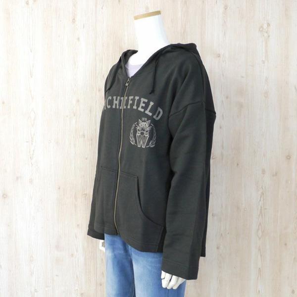 フーディSWカーデ M WFC DG わちふぃーるど ダヤン ネコ : わ  