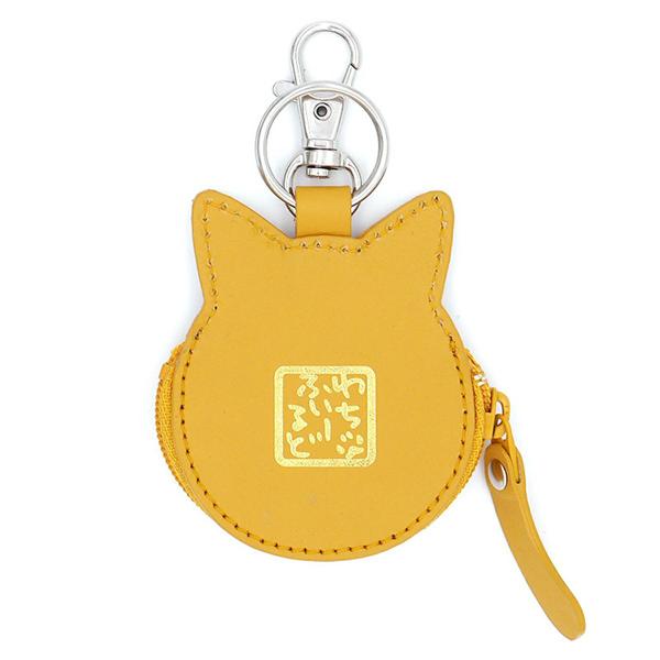猫だるま小銭キー＃2 黄 わちふぃーるど ダヤン 小銭 ネコ : わちふぃ