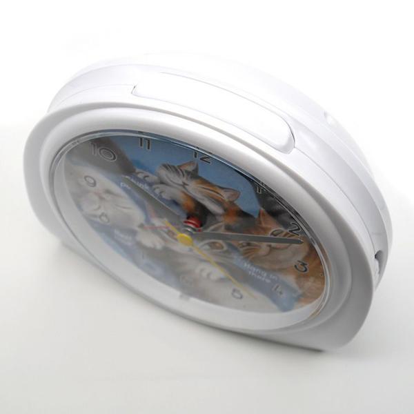 目覚まし時計 なまけものの木 わちふぃーど ダヤン ネコグッズ : わち