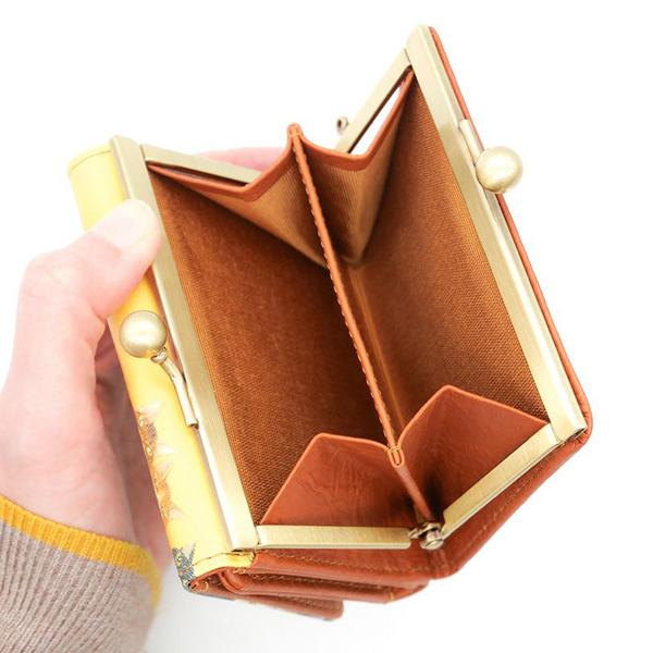 わちふぃーるど（WachiField） がま口三つ折り福財布2 ねこのしま