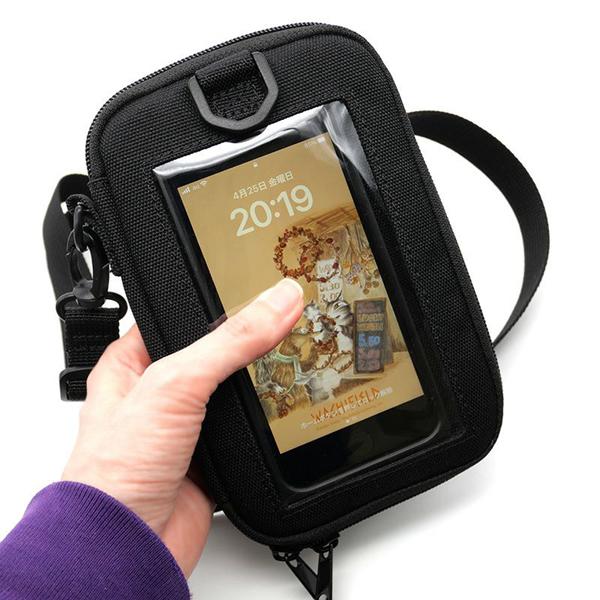 わちふぃーるど（WachiField） コーデュラスマホショルダー またね わ 