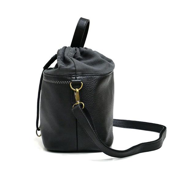 わちふぃーるど レザーダヤンミニショルダーバッグ 黒 わちふぃーるど