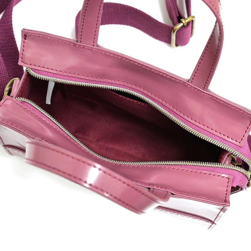 わちふぃーるど（WachiField） ジュエルSレザーミニバッグ ロゼ わち 