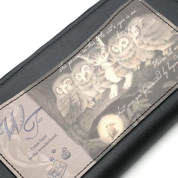 わちふぃーるど（WachiField） スマートL字財布 ふくろう ダヤン 財布