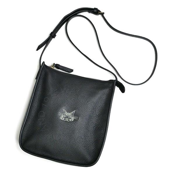 わちふぃーるど（WachiField） レザーDパンチショルダー 黒 わちふぃ