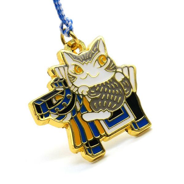 わちふぃーるど（WachiField） 干支午ダヤン根付 青 わちふぃーるど