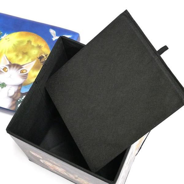 収納スツール 7つのつきの夜 わちふぃーど ダヤン : わちふぃーるど