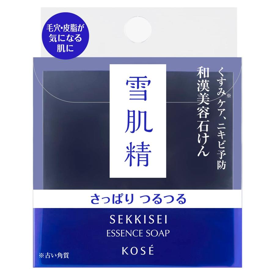 雪肌精 エッセンス ソープ 120g 和漢美容石けん くすみ ニキビ 毛穴 黒 洗顔せっけん｜wpiastore｜06