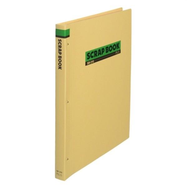 （まとめ）プラス スクラップブック SB-210 B4S〔×10セット〕