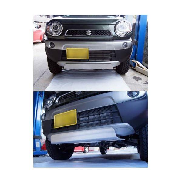 ハスラー MR31S アルミアンダーガード(ブッシュガード) メーカー塗装済品 カラー：ホワイト(アルマイト) シルクロード 617-040WH