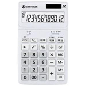 (業務用10セット) ジョインテックス 小型電卓 ホワイト5台 K072J-5 キッチン、日用品、文具 文具、ステーショナリー