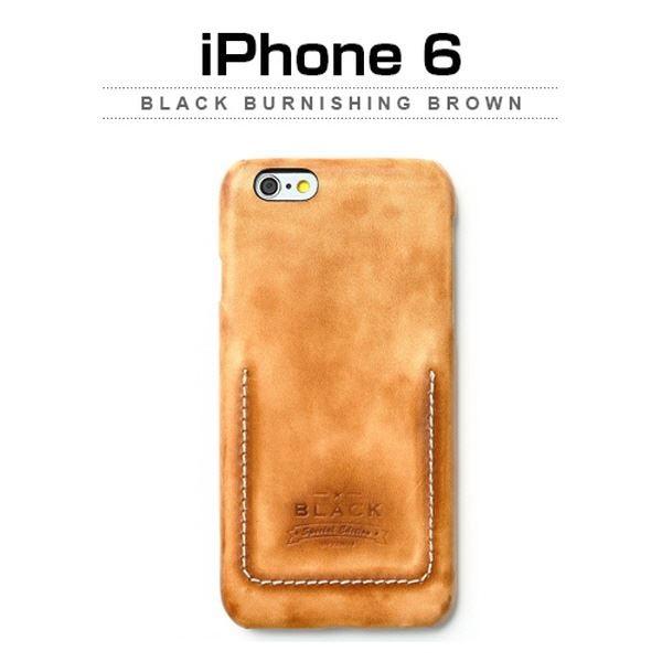 最上の品質な Zenus iPhone Brown Burnishing Black 6 iPhone用ケース