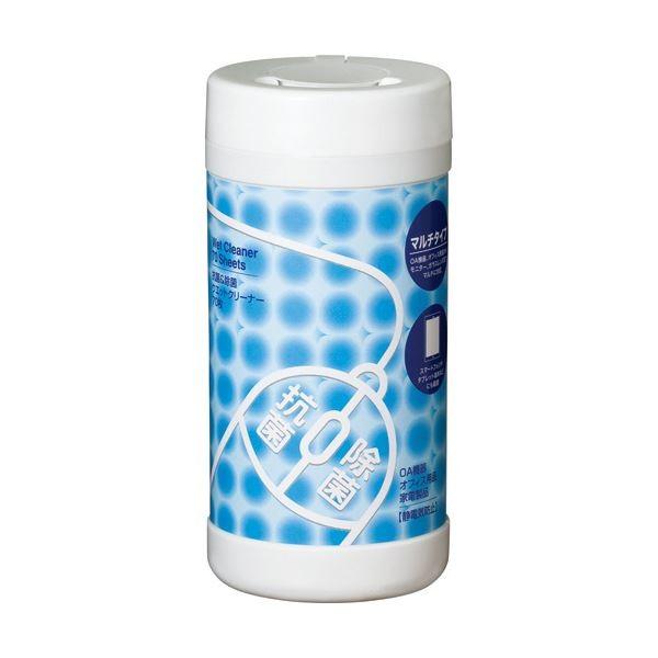 （まとめ）TANOSEE OAクリーナーウェットティッシュ ボトルタイプ 1セット(840枚:70枚×12個)〔×2セット〕