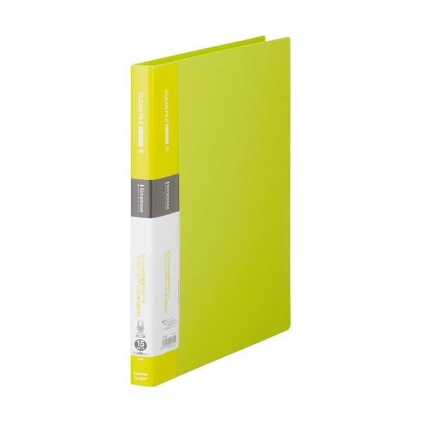 （まとめ） キングジム シンプリーズクリアーファイル 138SPキミ〔×10セット〕